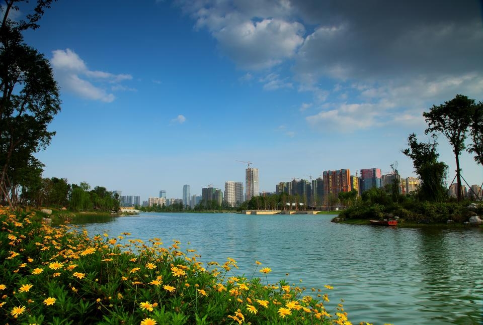 成都锦城湖