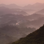 天台山日出